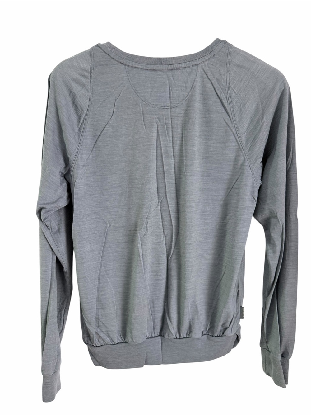 ICEBREAKER Gray Cool-Lite Merino Wool Long Sleeve Pullover Top s - Picture 3 of 11